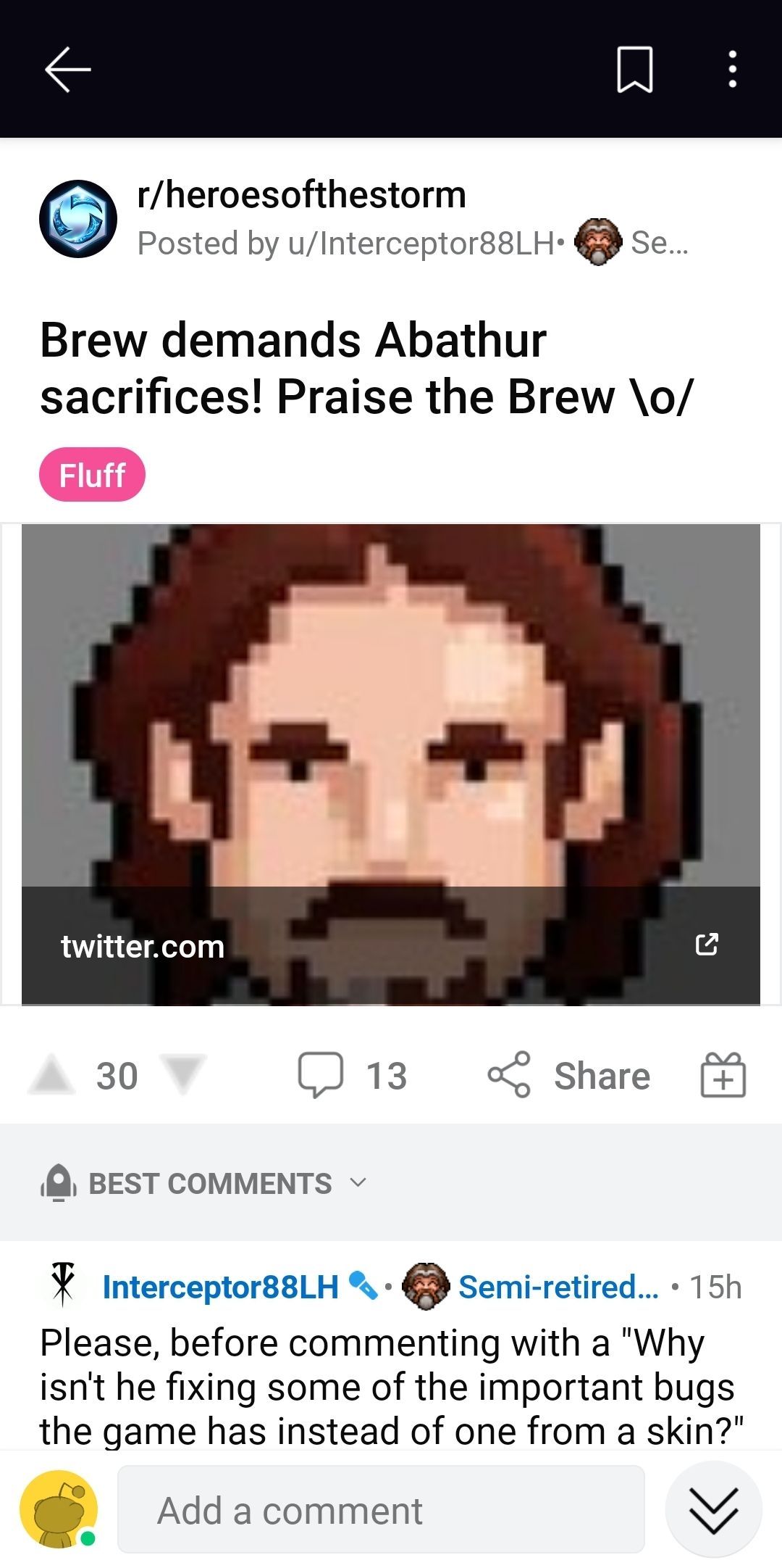 2021.6.4 레딧몇개 - 히어로즈 오브 더 스톰 채널