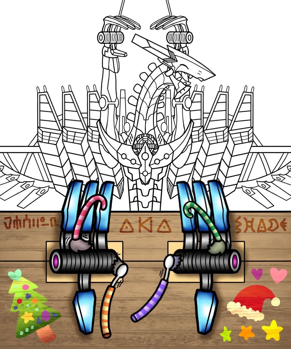 유희왕][드래곤][로봇]발바닥 간지럼을 당하는 드라이트론-파프뮤베타 - 퍼리 채널