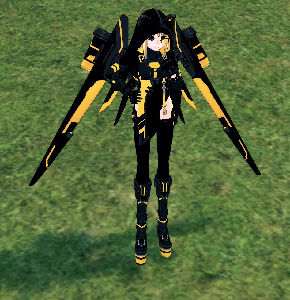 하이퍼 수트 파트 B를 피부색으로 하면..? - 마비노기 블로니 채널