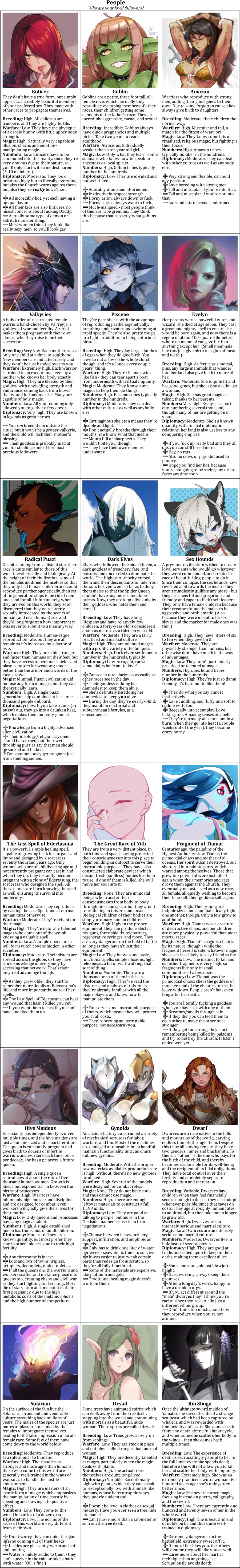 (NSFW) AllFemale Kingdom CYOA CYOA 채널(04)