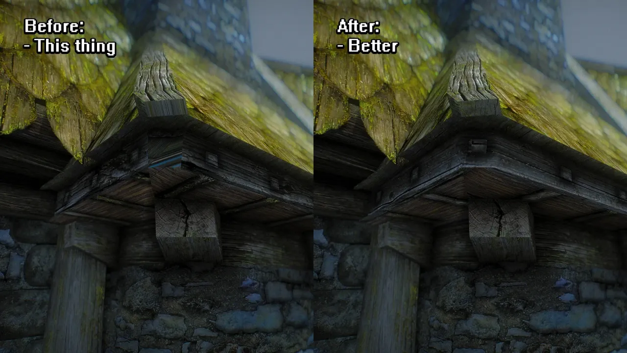 Assorted mesh fixes 불편한 메쉬 수정 툴리우스 채널