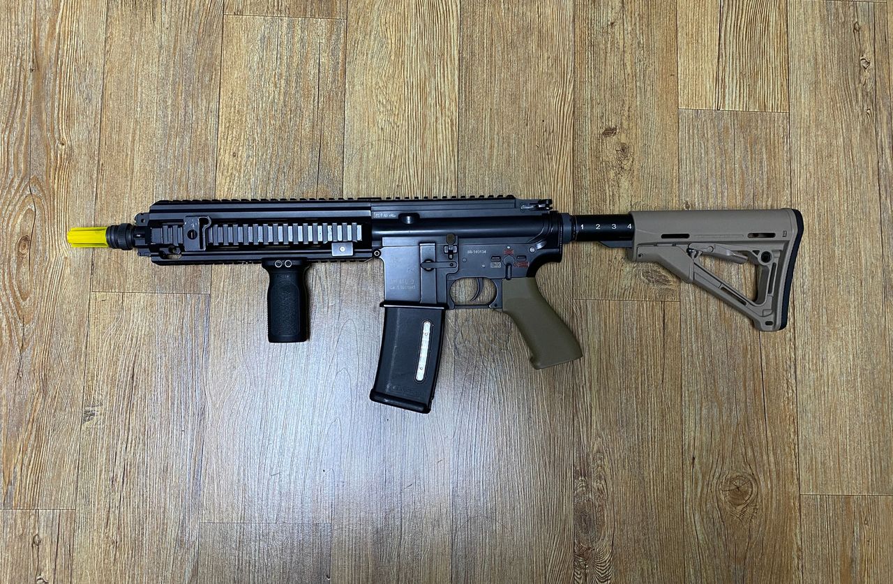 HK416 세팅중 - 에어소프트 채널