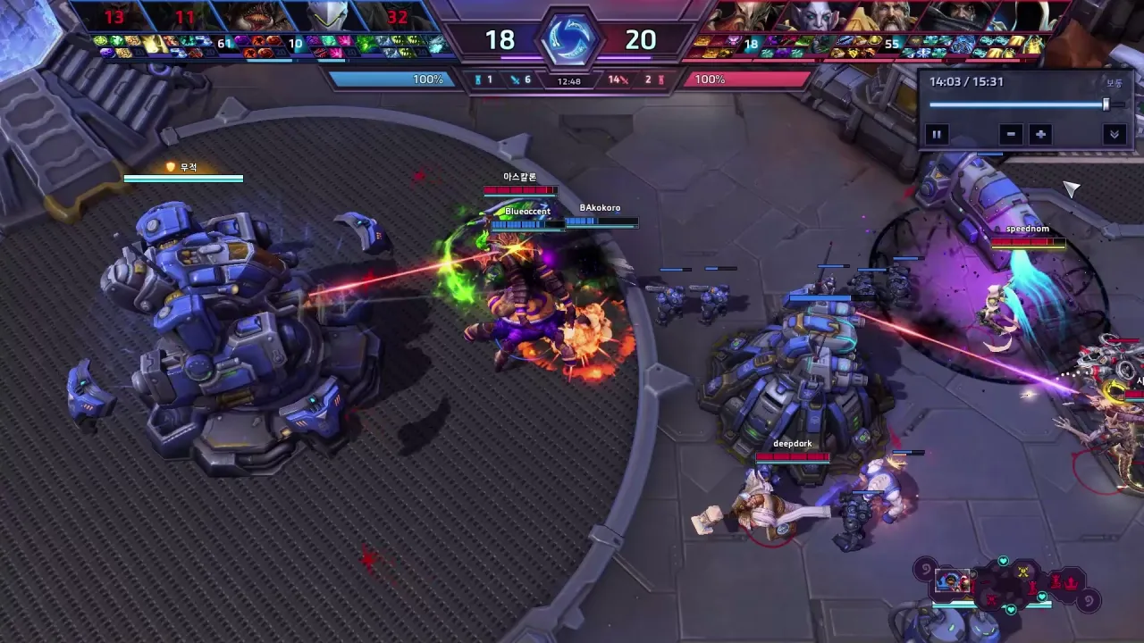 말가니스 16때 눈먼공포 절대 못참는 이유 - 히어로즈 오브 더 스톰 채널