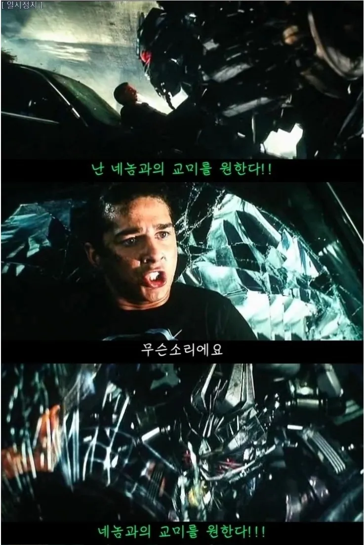 트랜스포머 왜곡자막 모음 - 사이버트론 채널