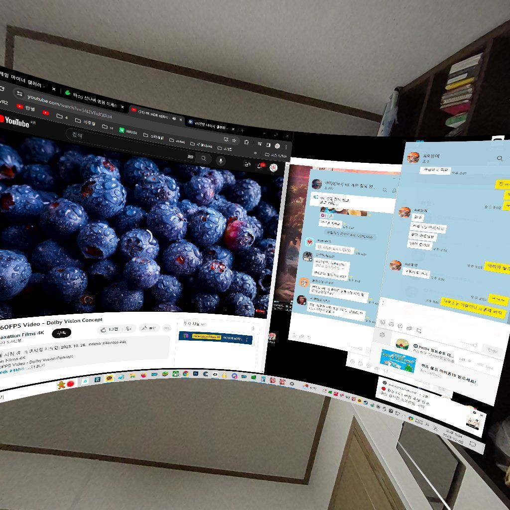 그런데 생각보다 퀘3도 모니터 용도로 쓰기 괜찬아요 - 가상현실 채널