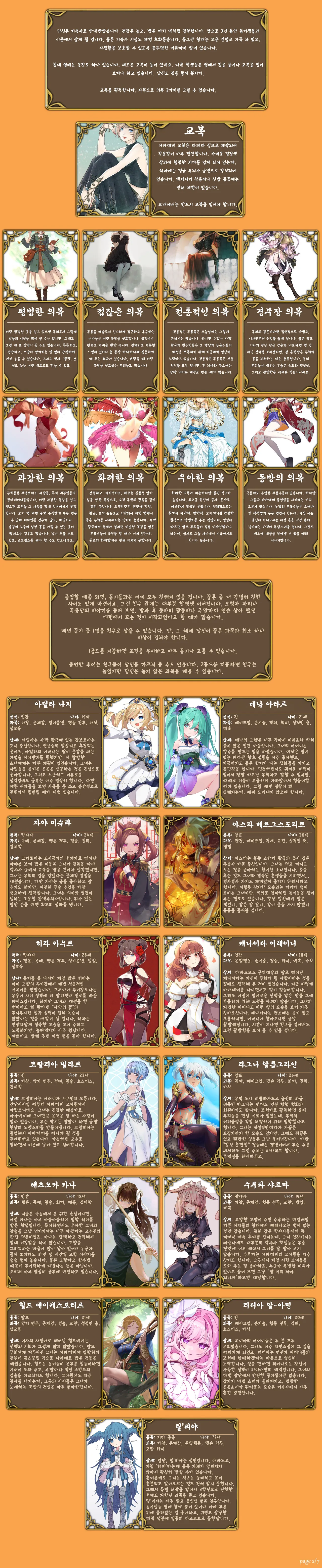 [NSFW] The Terpsichorean Academy CYOA 2.0 CYOA 채널