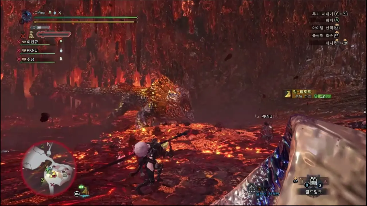 맘타가 와서 맞아주네 ㅋㅋㅋㅋㅋ - 몬스터 헌터 채널