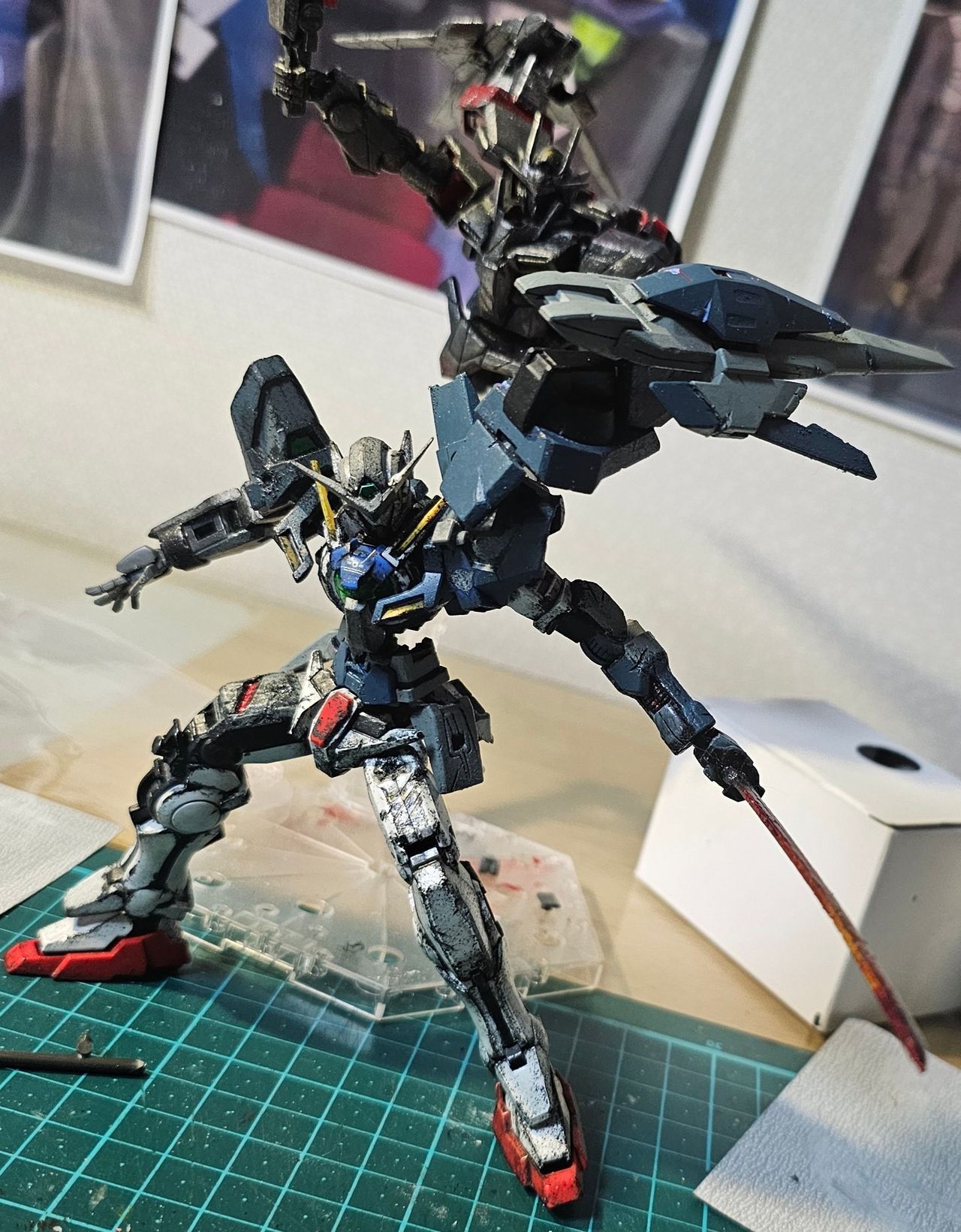 HG 엑시아 R2 개조 완료 - 프라모델 채널