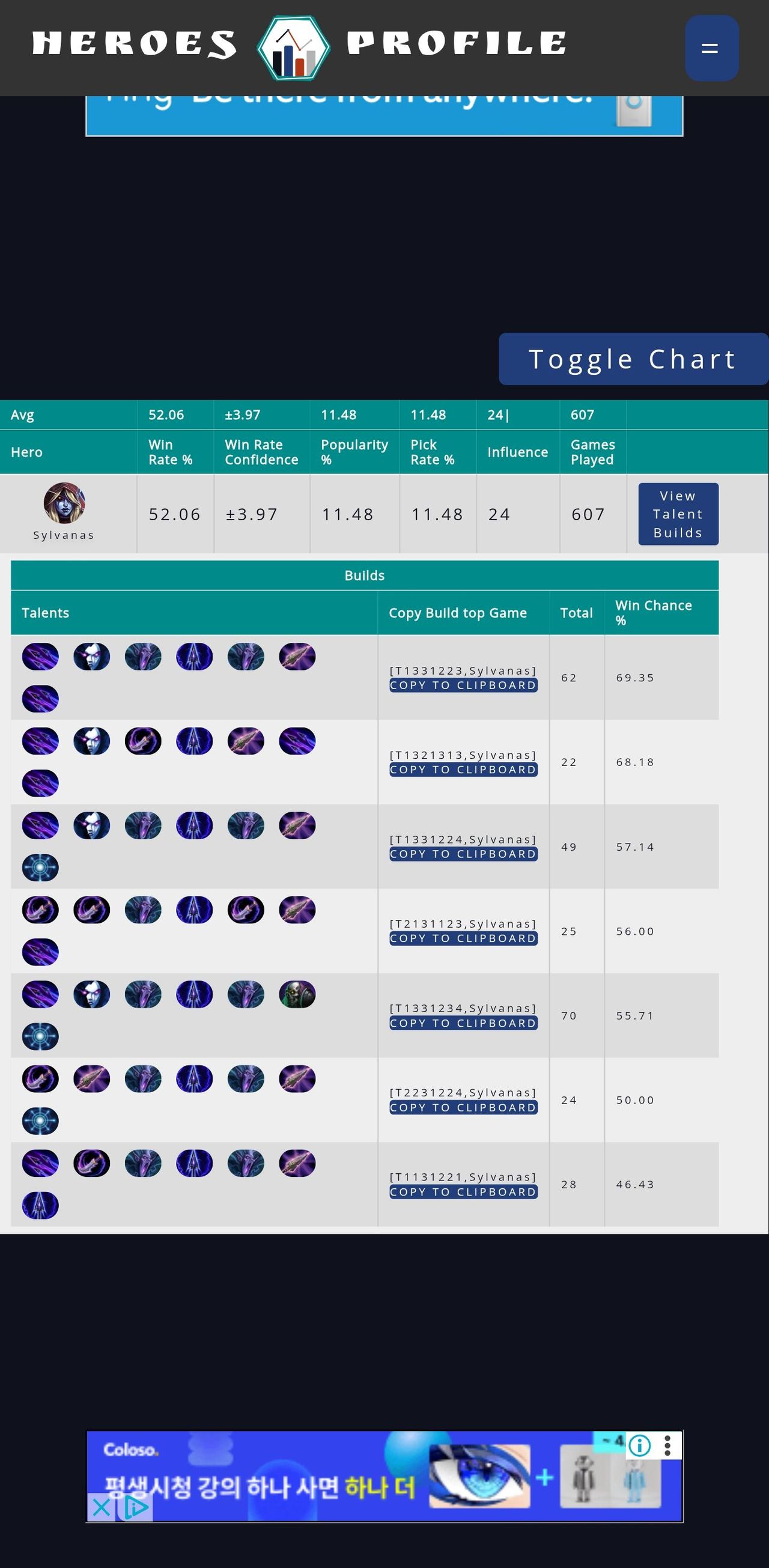 요즘 실바 특성 추천 - 히어로즈 오브 더 스톰 채널