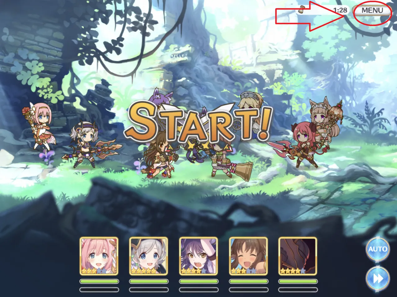 펌) 던전 베리하드 난이도 보스 공략 - 프린세스 커넥트 Re:Dive 채널